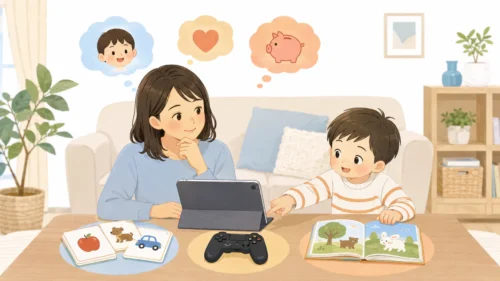 子どもの性格や興味に合わせてオンライン英会話を選ぶ親子